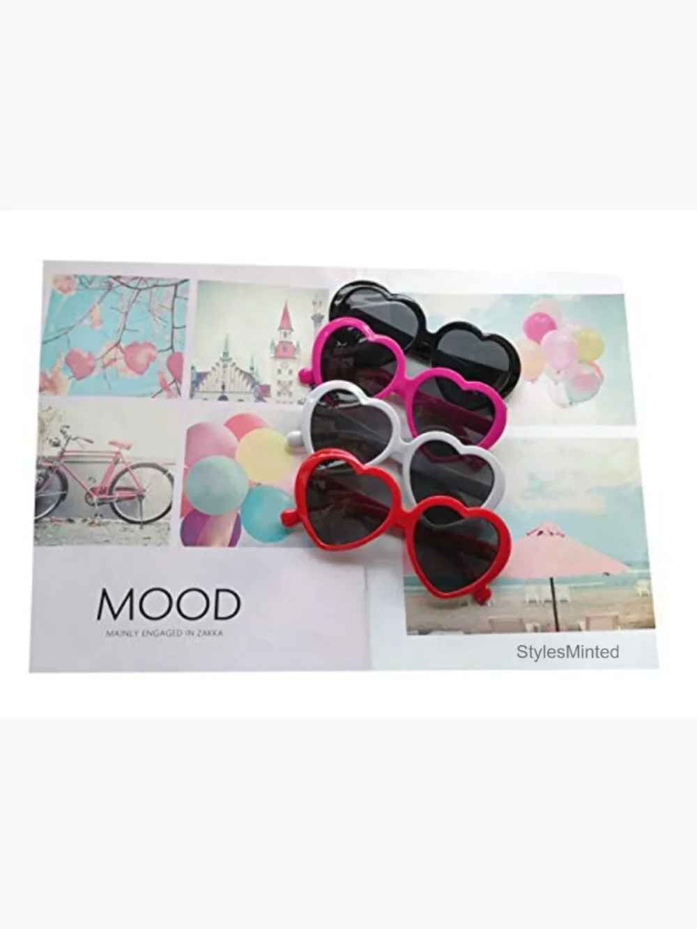 Kids Retro Cat Eye Sunglasses Heart Shaped UV400 Protection
